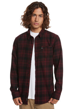 Springfield Ganaway Stretch - Long Sleeve Flannel Shirt for Men red