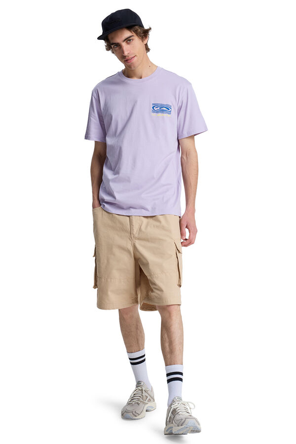 Quiksilver Short-sleeved T-shirt pink