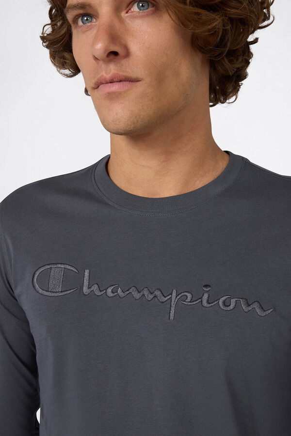 Champion Camiseta manga larga Champion gris