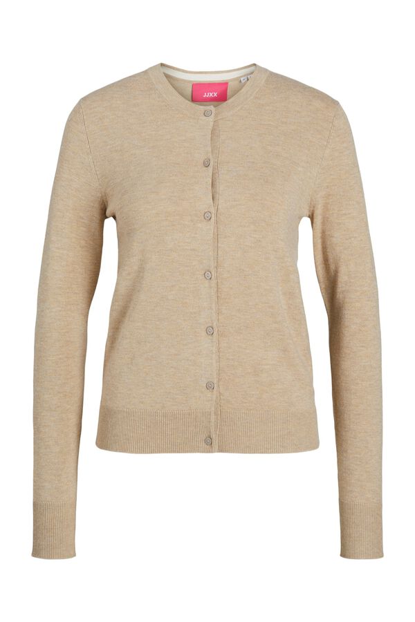 Jack & Jones Round neck cardigan grey
