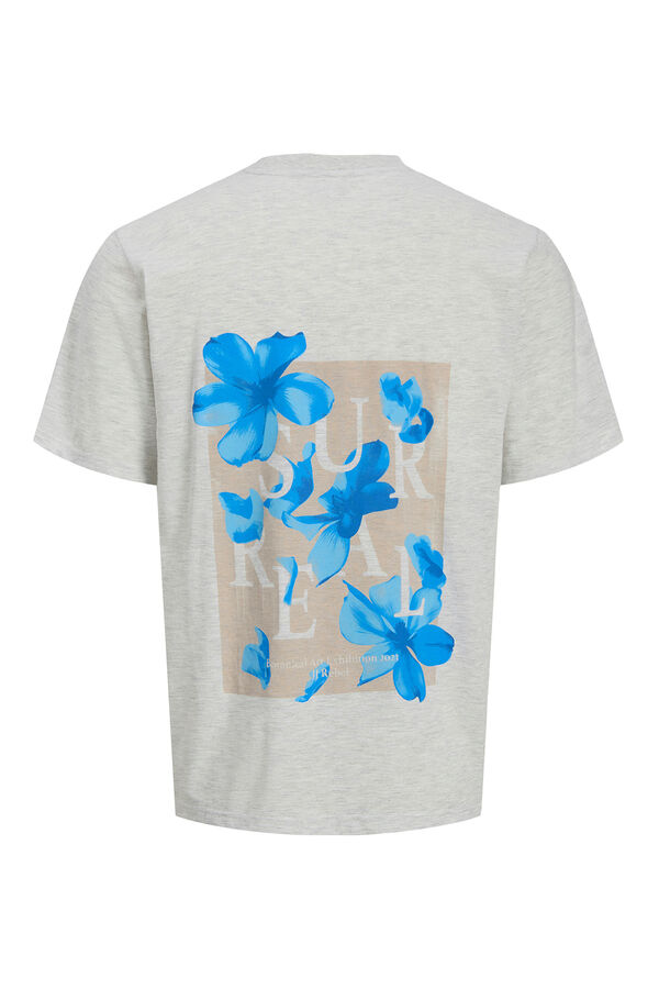 JJ REBEL Camiseta back print blanco