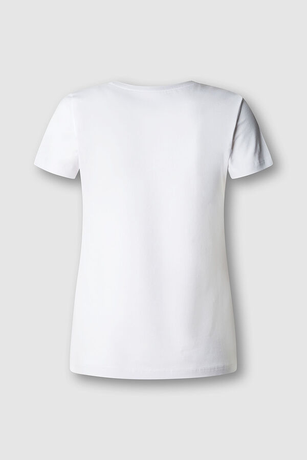 Pepe Jeans Slim-fit logo t-shirt white