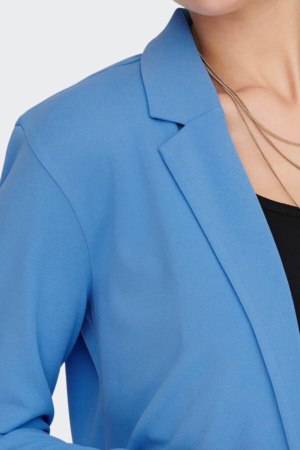 Springfield Fluid long-sleeved blazer bluish