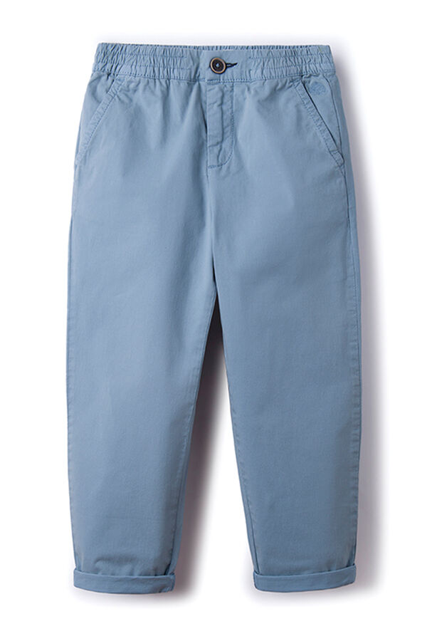 Springfield Pantalon chino ligero niño azul claro