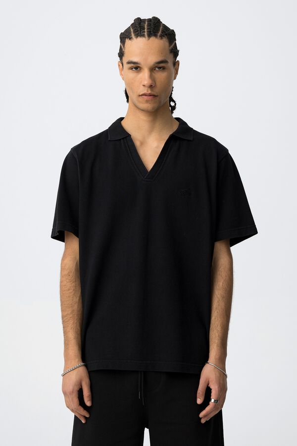 Tiffosi Young Shorts jogger cord&oacute;n ajustable negro