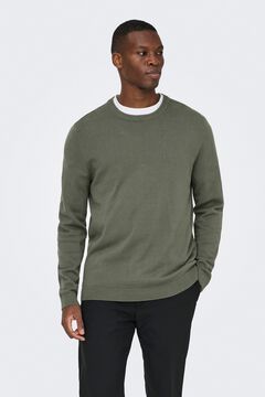 Only & Sons Jersey con cuello redondo y regular fit
