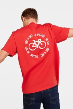 Springfield Camiseta bici royal red