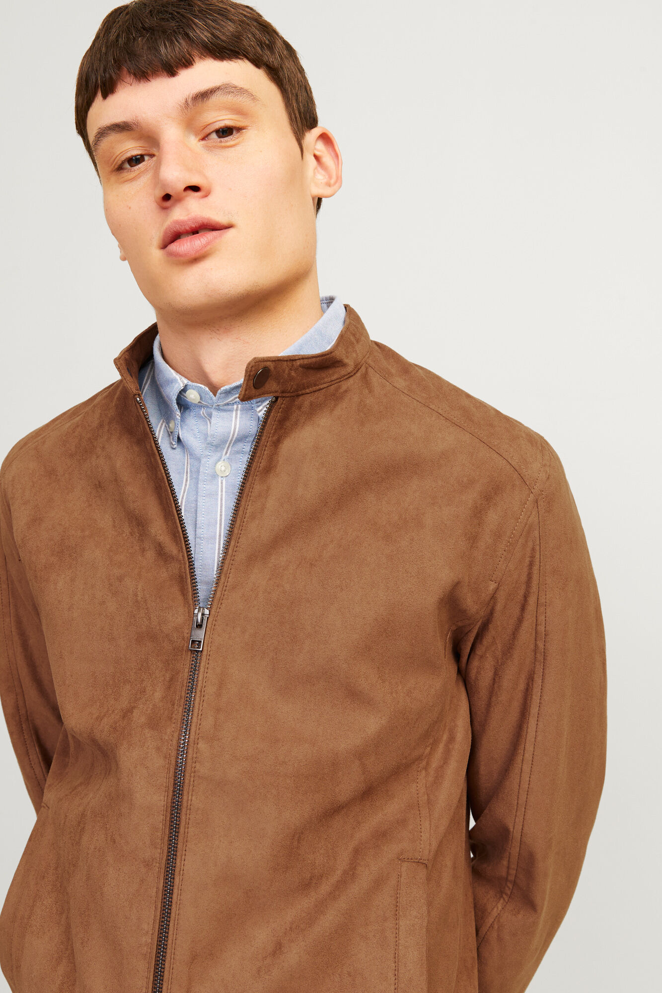 Jack & Jones Jacke in Leder