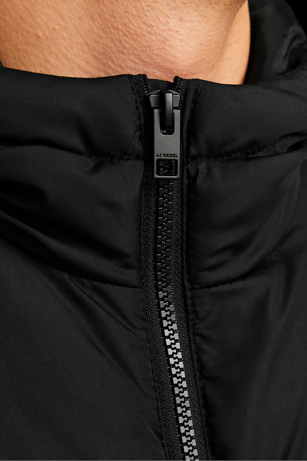 JJ REBEL Chaqueta puffer logo negro