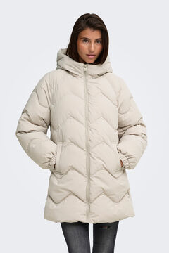 JDY Puffer long coat