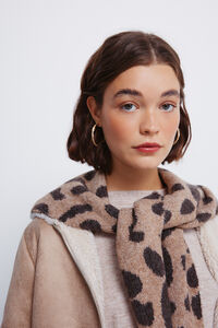 Springfield Animal print jersey-knit bandana