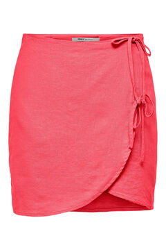Springfield Short floaty skirt pink