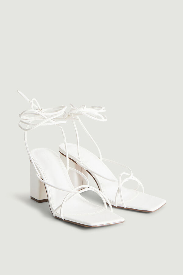 Springfield Strappy sandals blanc