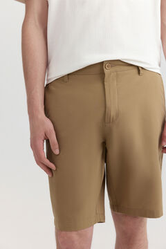 Springfield Wide & relaxed fit technical Bermuda shorts