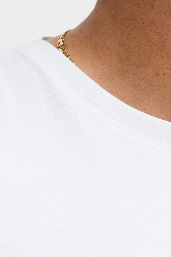 Jack & Jones PLUS Essential short-sleeved T-shirt white