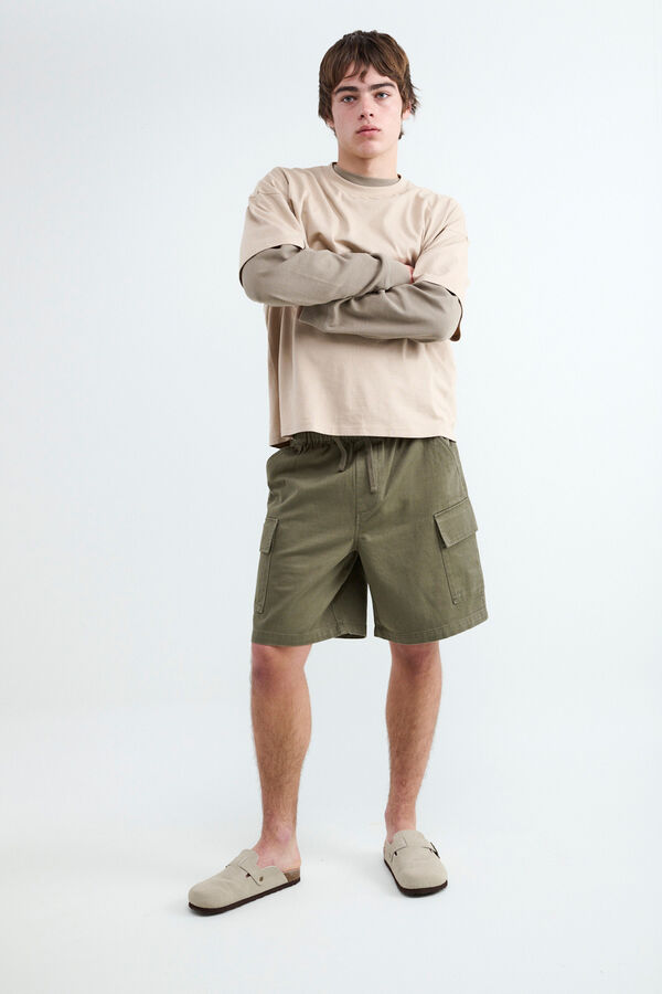Balmohk Cargo Bermuda shorts printed