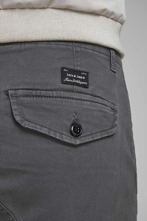 Jack & Jones Slim fit cargo trousers black