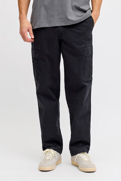 JJ REBEL Pantal&oacute;n cargo algod&oacute;n tiro medio