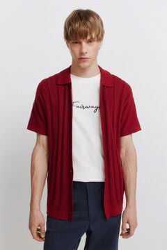 Springfield Textured knit cardigan