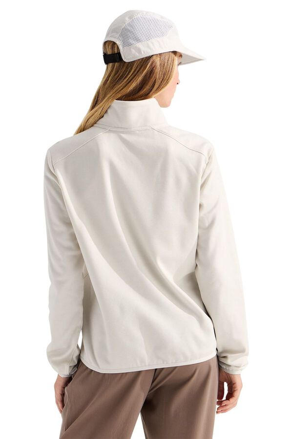 The North Face Half-zip fleece white