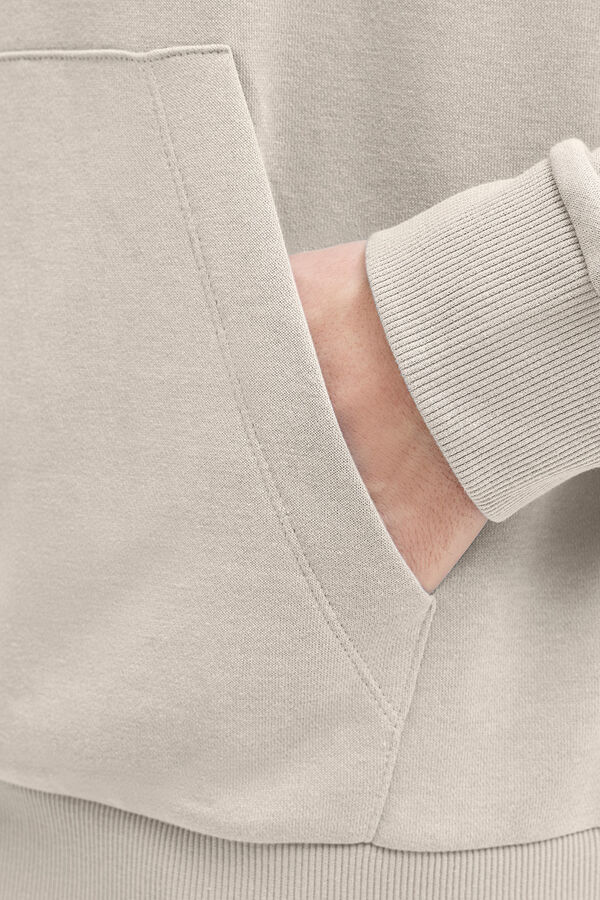 JJ REBEL Essential hooded sweatshirt grey