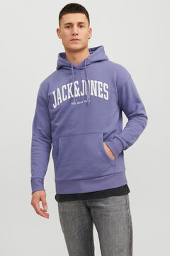 Springfield Logo hooded sweatshirt purple