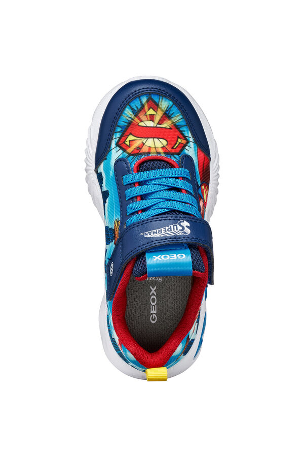 Geox Faux leather trainers printed