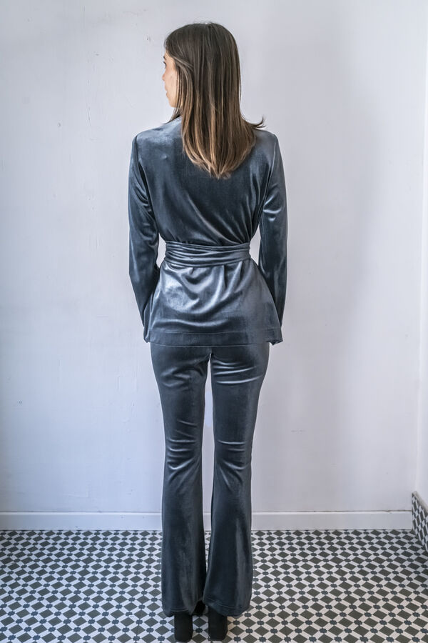 Cul Sac Blazer fluida gris