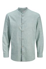 Jack & Jones Mandarin collar regular fit shirt green