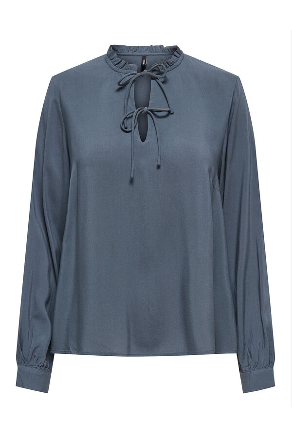 Only Long-sleeved blouse blue