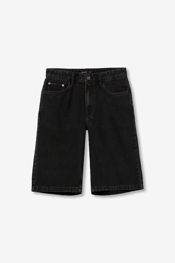 Tiffosi Young Bermudas denim super baggy grey