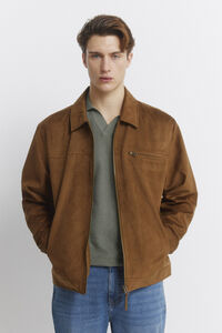 Springfield Blouson effet daim