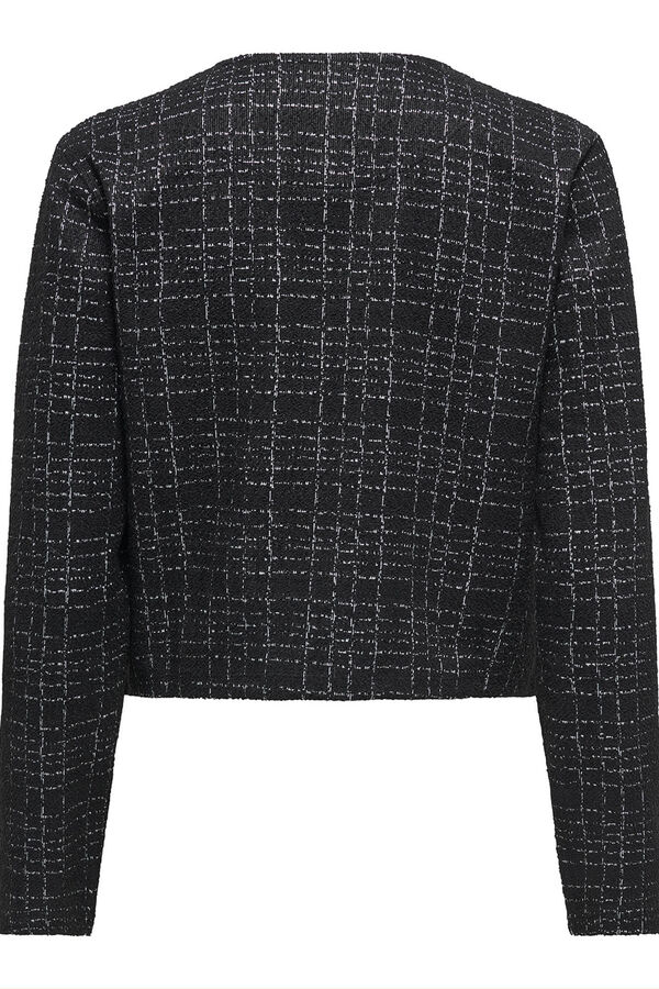 JDY Chaqueta ligera botones negro