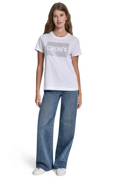 DKNY T-shirt de manga curta