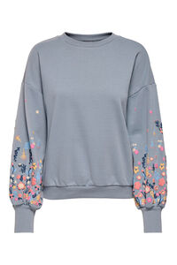 Only Sudadera cuello redondo
