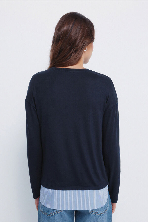 Springfield Combined T-shirt blue