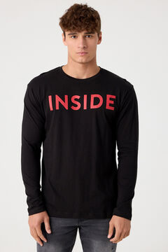 Inside Camiseta Estampado Inside