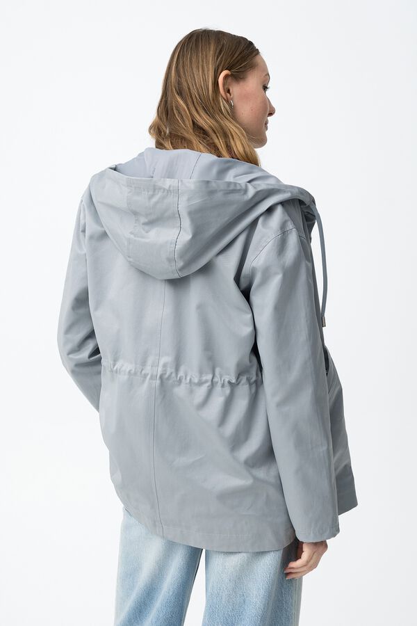 Tiffosi Beige relaxed fit jacket blue