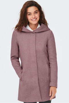 Only Abrigo midi de pa&ntilde;o