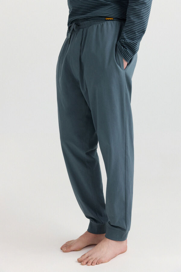 Springfield Striped long pyjamas Garfield & Edi blue