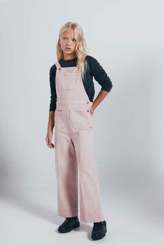 Springfield Kids Jardineiras compridas com bolsos para meninas