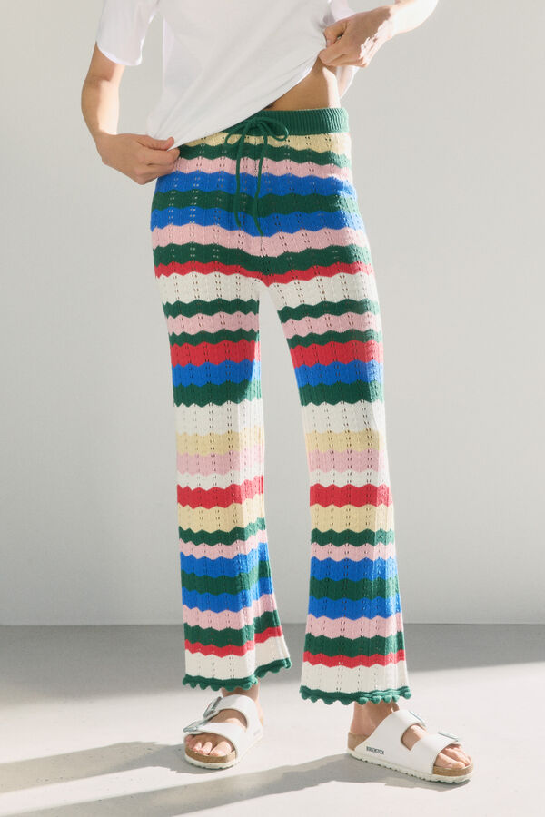 High Spirits Rainbow Trousers verde