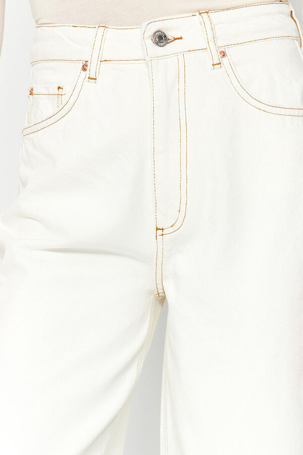 Trendyol Barrel jeans white