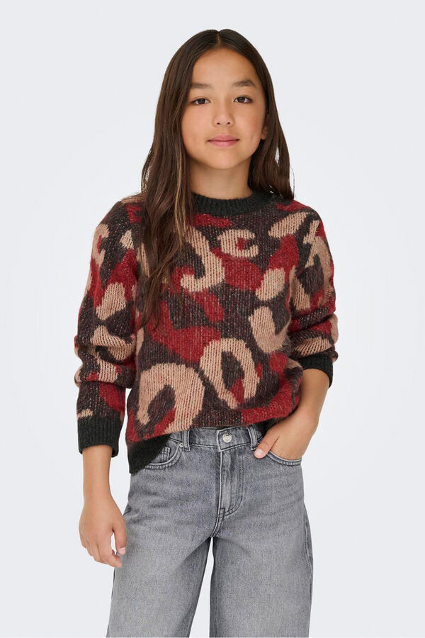 Only Girls Jersey leo de ni&ntilde;a negro