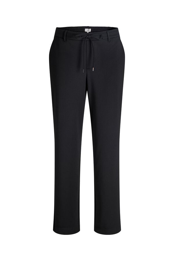 JJ REBEL Elastic regular trousers black