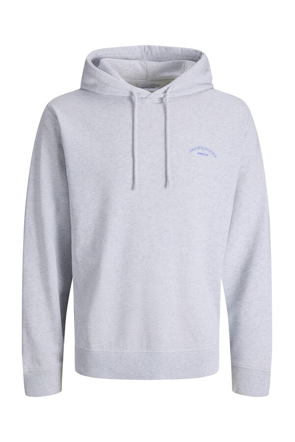 Jack & Jones Sudadera con capucha relaxed blanco