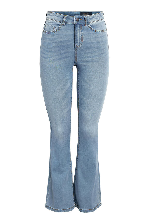 Noisy May Flare Jeans azul