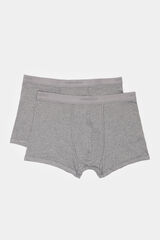 Springfield Pack of 2 essential boxers gray