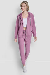 DKNY Zip-up sweatshirt pink