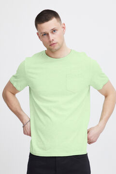 Springfield T-shirt manga curta água verde